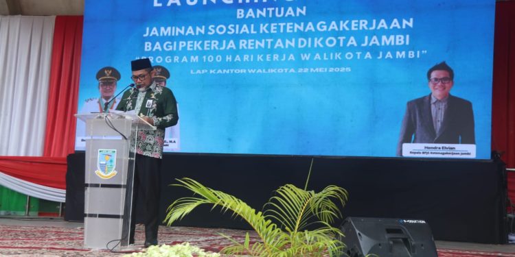 Sekda Sudirman Apresiasi Wali Kota Jambi Tingkatkan Perlindungan Terhadap Tenaga Kerja