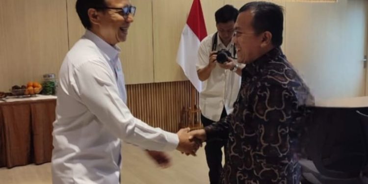 Audiensi dengan Menkes, Gubernur Al Haris Dorong Pemerataan dan Penguatan Layanan Kesehatan Daerah