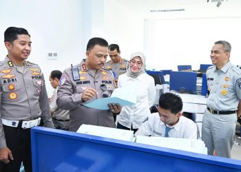 Dorong Tertib Administrasi Kendaraan, Jasa Raharja dan Korlantas Polri  Cek Langsung Proses Pelayanan BPKB