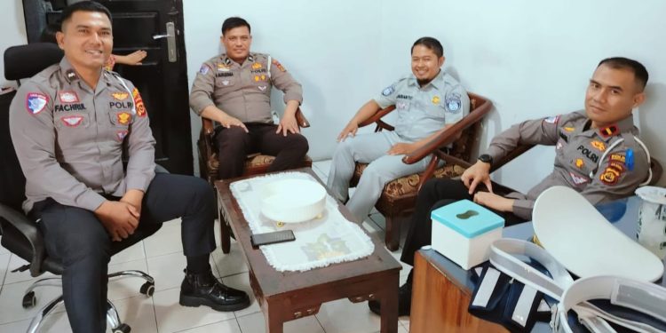 Jasa Raharja Sarolangun Gelar Forum Komunikasi Lalu Lintas Bersama Satlantas Polres Sarolangun