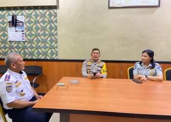 Kakanwil  Jambi Sinergi Keselamatan  Lalu  Lintas  Bersama  Dirlantas  Polda  Jambi dan  Kadishub Provinsi Jambi