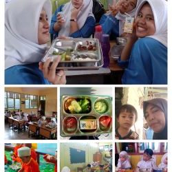 Menu MBG Kian Menarik, “Rugi Bila Tak sekolah”