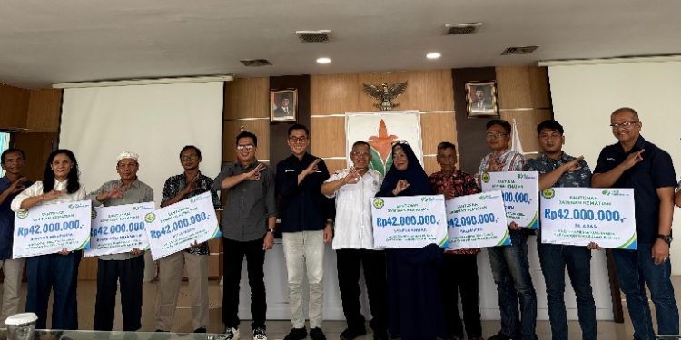 PTPN IV Regional 4 Jambi-Sumbar dan P3RI Fasilitasi Penyerahan Kematian Ahli Waris