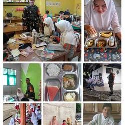 Sekolah penerima MBG di kelurahan Selamat Kota Jambi