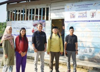 Wakil Bupati Muaro Jambi, Junaidi H. Mahir Kunjungan ke PAUD di Kecamatan Sungai Gelam