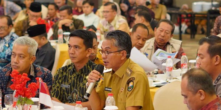 Wabup Jun Mahir Hadiri Rapat Koordinasi Forum Koordinasi Pimpinan Daerah (Forkopimda) se-Provinsi Jambi