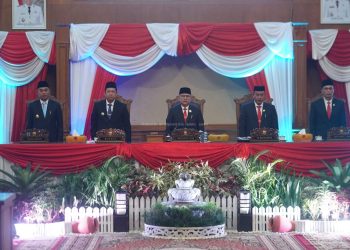 DPRD Muaro Jambi Gelar Paripurna Istimewa Mendengarkan Pidato Kenegaraan Presiden Republik Indonesia, Prabowo Subianto, dalam rangka Hari Ulang Tahun (HUT) ke-80 Kemerdekaan Republik Indonesia