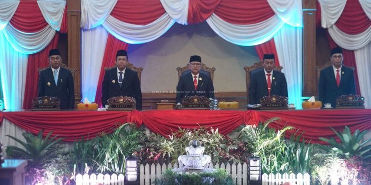 DPRD Muaro Jambi Gelar Paripurna Istimewa Mendengarkan Pidato Kenegaraan Presiden Republik Indonesia, Prabowo Subianto, dalam rangka Hari Ulang Tahun (HUT) ke-80 Kemerdekaan Republik Indonesia