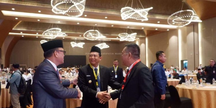 Bupati Muaro Jambi Hadiri Rakor Pembangunan Meritokrasi Instansi Daerah se-Wilayah Kerja Kantor Regional VII Badan Kepegawaian Negara (BKN)