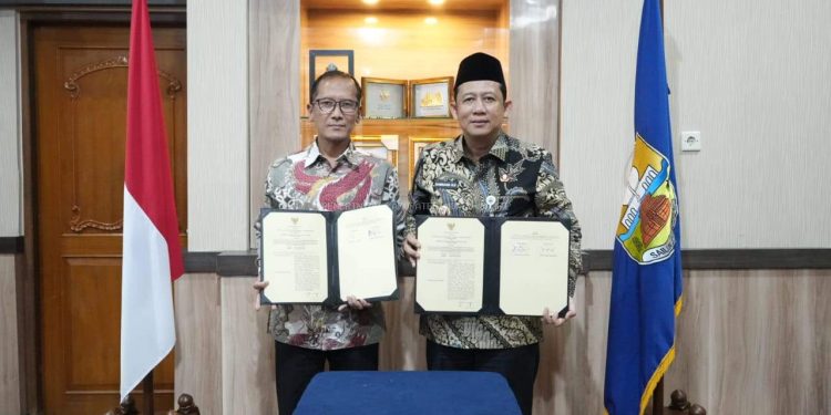 Bupati Muaro Jambi Lakukan Penandatanganan Memorandum of Understanding (MoU) dengan Kantor Wilayah DITJEN Perbendaharaan (DJPB) Provinsi Jambi