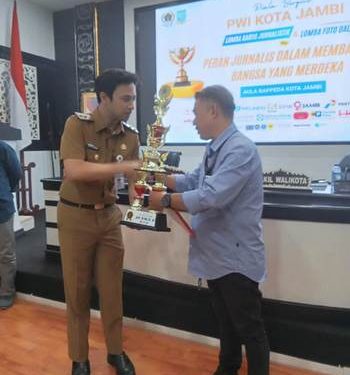 Pemimpin Redaksi channelberita24.com Raih Juara 2 Dalam Lomba Karya Jurnalistik PWI Kota Jambi