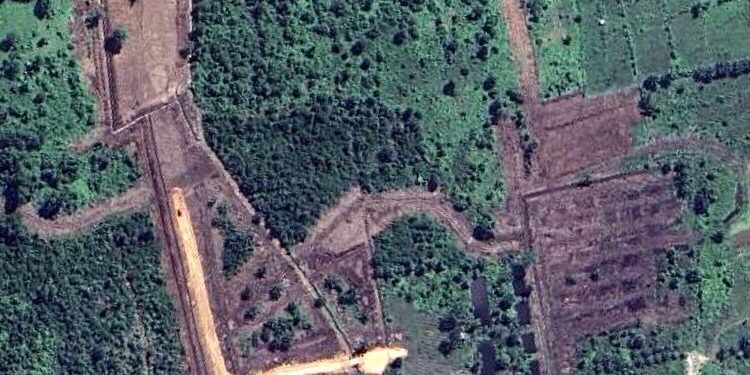 MAKATARA Ungkap Telah Terjadi Perubahan Tutupan Dari Hamparan Hijau Menjadi Lahan Terbuka Atas Aktivitas TUKS PT.SAS