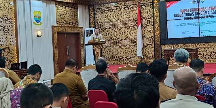 Gubernur Al Haris Tekankan Percepatan Reforma Agraria di Jambi