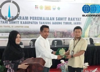 Dongkrak Ekonomi Petani, PTPN IV Regional 4 Jambi-Sumbar dan SPKS Replanting Sawit Tua