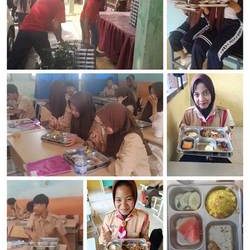 Makan Bergizi Gratis di Kota Jambi Disambut Antusias, Dampak Sosial Ikut Terasa