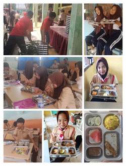 Makan Bergizi Gratis di Kota Jambi Disambut Antusias, Dampak Sosial Ikut Terasa