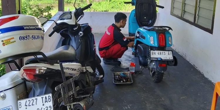 Beri pelayanan Exstra, Service Kunjung Yamaha (SKY) jadi Alternatif Perawatan Motor Konsumen