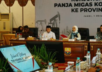 Gubernur Al Haris Terima Kunker Panja Migas Komisi XII DPR RI