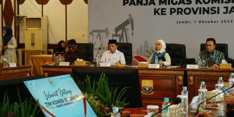 Gubernur Al Haris Terima Kunker Panja Migas Komisi XII DPR RI