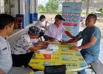 Jasa Raharja Muara Bungo dan Terminal Tipe A Muara Bungo Gelar Pemeriksaan Kesehatan Gratis bagi Pengemudi dan Penumpang Angkutan Umum
